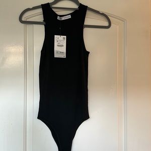 Zara knit bodysuit